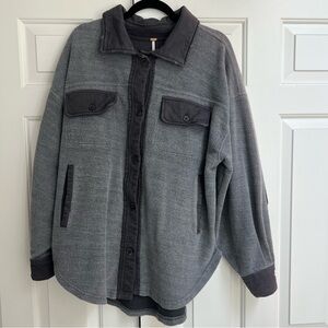 Free People Ruby Button-Up Shacket